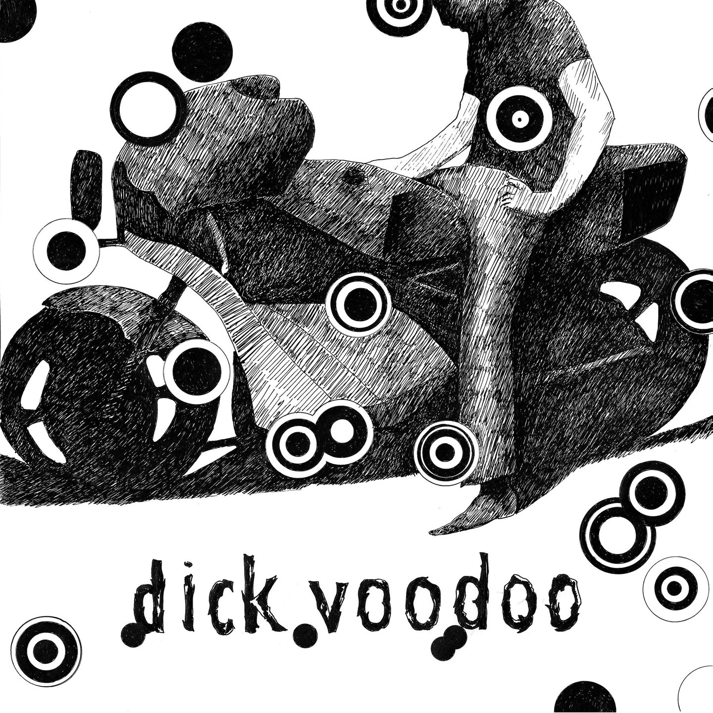 Cartoon voodoo dick