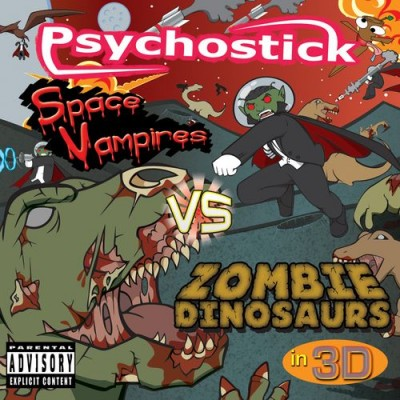 Space Vampires vs. Zombie Dinosaurs in 3-D cover