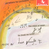 Kraft: Variations for Orchestra - 2 Pieces for Orchestra - The Vision of Isaiah - For Those We Loved