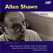 Allen Shawn: Piano Music