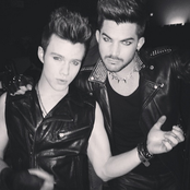 adam lambert & chris colfer