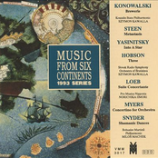 Music from Six Continents (1993 Series): Konowalski, Steen, Yasinistsky, etc.