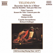 Telemann: TELEMANN: Viola Concerto / Recorder Suite in A minor / Tafelmusik