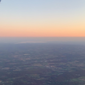 watching the sunset