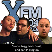 simon pegg, nick frost & karl pilkington