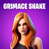 A Grimace Shake in Fortnite