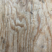 playing a plank of wood twice I