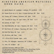 Nineteen American Waysides