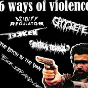 matka teresa / acidity regulator / takken / gangrene /  the bitch in the van / fuck off and die