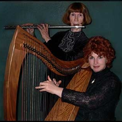 one harp and a flute