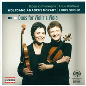 Tabea Zimmermann: Mozart, W.A.: Duos for Violin and Viola - K. 423, 424 / Spohr, L.: Duo for Violin and Viola, Op. 13