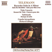 Telemann: Recorder Suite In A Minor/Viola Concerto/Tafelmusik