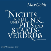 Das Alter Und Die Teure Stadt by Max Goldt