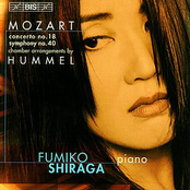 MOZART: Piano Concerto No. 18 / Symphony No. 40 (arr. Hummel for chamber ensemble)