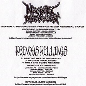 Necrotic Disgorgement-Heinous Killings-Promo (Split)
