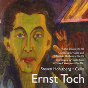 Toch: Music for Cello