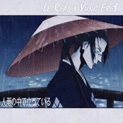 Man standing in rain