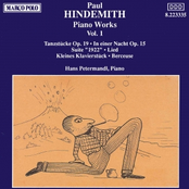 Paul Hindemith: HINDEMITH: Piano Works, Vol.  1
