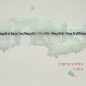 Nadia Sirota: First Things First