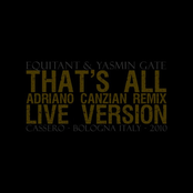 That's All (Adriano Canzian Remix - Live Version)