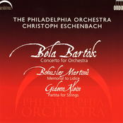 Christoph Eschenbach: Bartok: Concerto for Orchestra - Martinu: Memorial to Lidice - Klein: Partita for Strings
