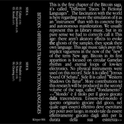 Different Traces In Fictional Languages