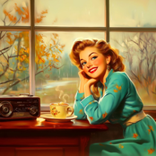 Cozy Rainy Days & Warm Vintage Jazz