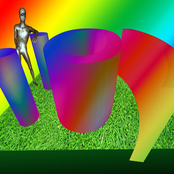 Clown Nose Cliché Alien and Rainbow Gradient Smiley EP