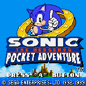 SONIC THE HEDGEHOG POCKET ADVENTURE