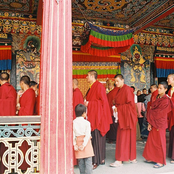 Monks Of Rumtek Monastery