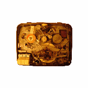 A head stuck in tapes