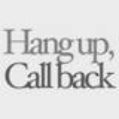 hang up, call back