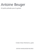 24 petits préludes pour la guitare - Antoine Beuger