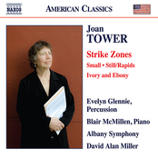 Joan Tower: Strike Zones, Small, Still/Rapids & Ivory and Ebony