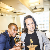 leslie odom, jr. & lin-manuel miranda