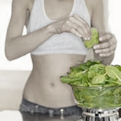 bowl of mixed spinach