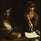 o paradigma de arquimedes que estava escrito, em letras pequenas, que você voltaria.