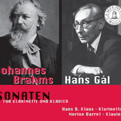 Brahms & Gal: Sonatas for Clarinet and Piano