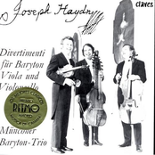 Joseph Haydn: Divertimenti For Baryton, Viola & Violoncello