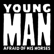 young man afraid of his horses