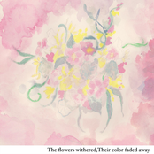 The flowers withered, Their color faded away