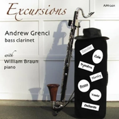 Zander, Cole, Dykstra, Hartley, Bozza, Youtz, DeSantis: Excursions for Bass Clarinet