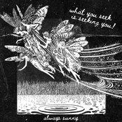 what you seek is seeking you!