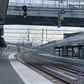 alone at the train station