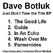 Just Don't Take The Title