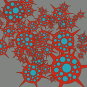 赤い花・青い花 / 銀色モノクローム