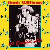 Hank Williams - 40 Greatest Hits Artwork