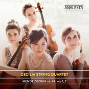 Cecilia String Quartet: Mendelssohn: Op. 44, Nos. 1, 2