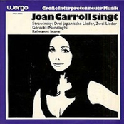 Joan Carroll Singt Drei Japanische Lieder, Zwei Lieder / Monologhi / Inane
