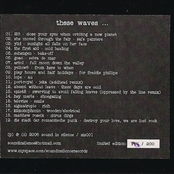 These Waves...